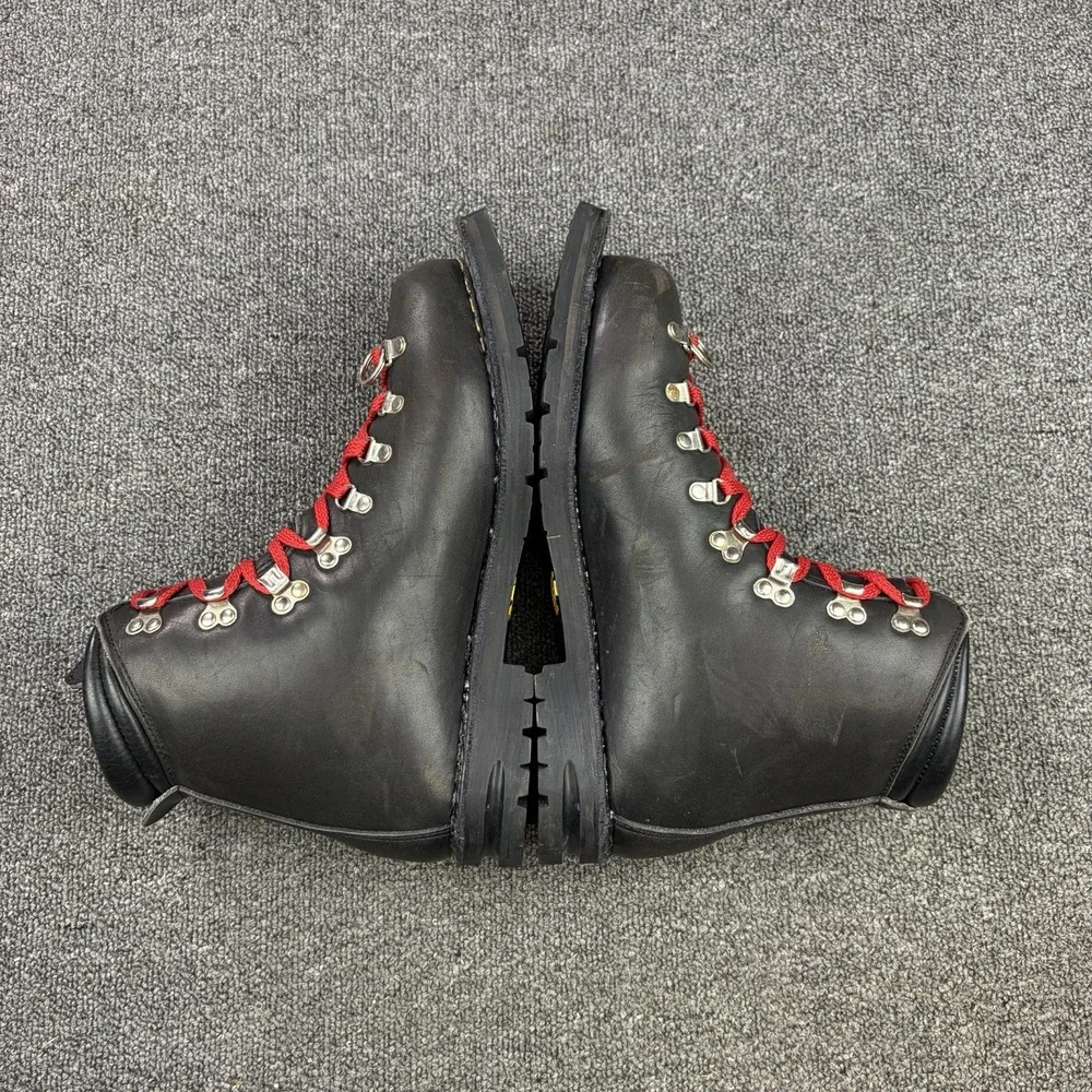 Gronell Camp 7 Italy Leather 75mm Mountaineering Hiking Boots Vibram Mens 9